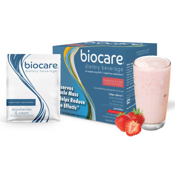30G Protein Strawberries & Cream Biocare Dietary Beverage - Image 7